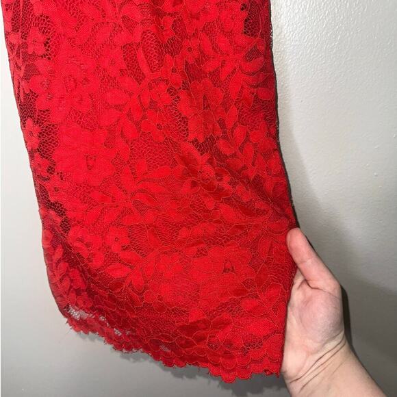 Angel Biba x Selfie Leslie Forget Me Not Criss-Cross Back Lace Bodycon Dress XS - Picture 4 of 7